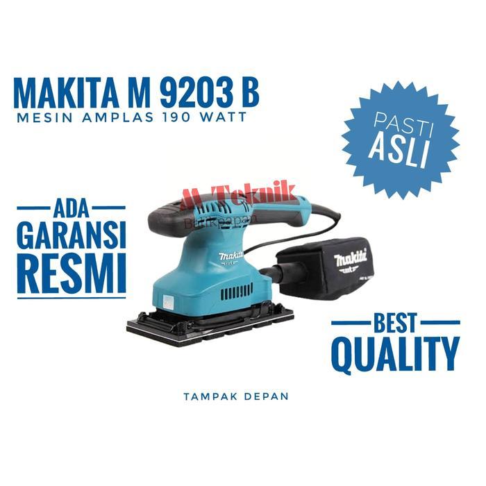 Mesin Amplas kayu Makita M9203B ampelas Finishing Sander m 9203 b
