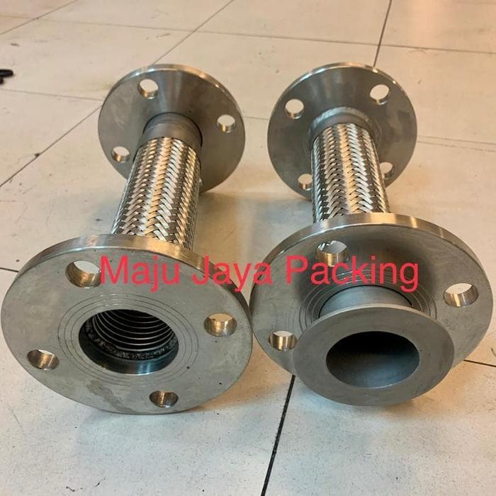 Unik Flexible Hose Stainless 304 Flange Pn 16 2" Inch Custom Terlaris