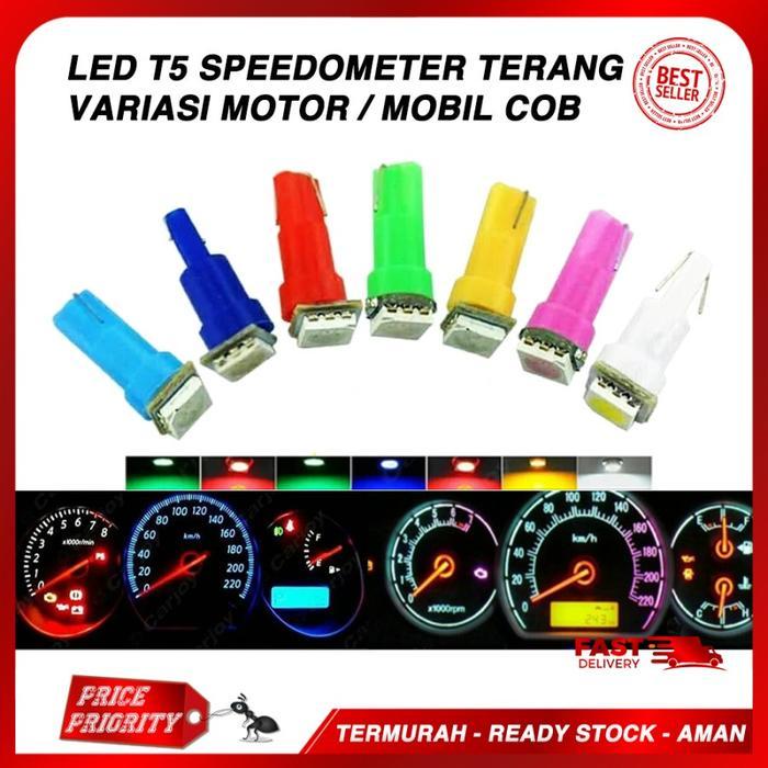 Lampu Led T5 Speedometer Spidometer Variasi Motor Terang Universal