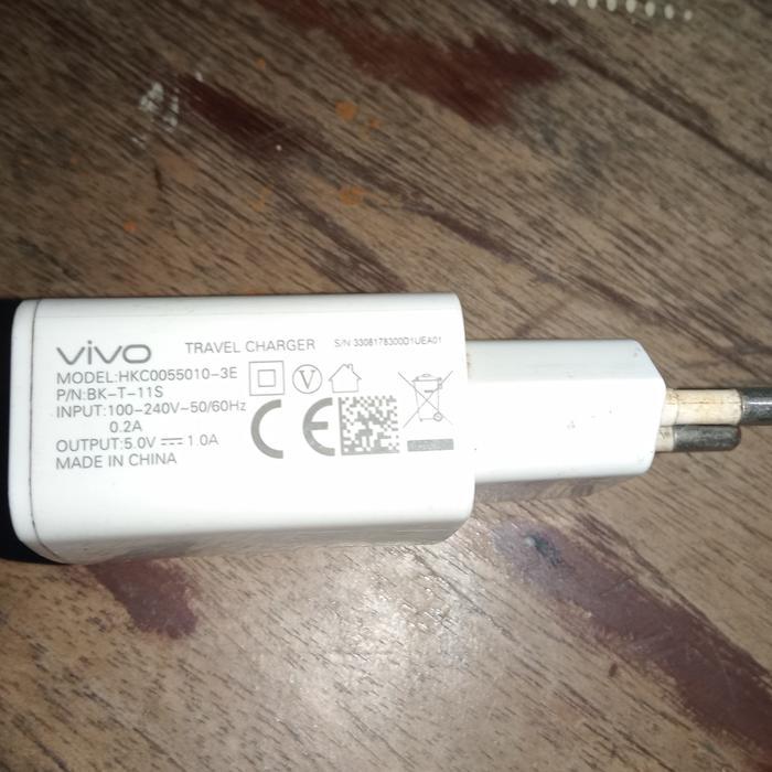 kepala charger vivo 1a