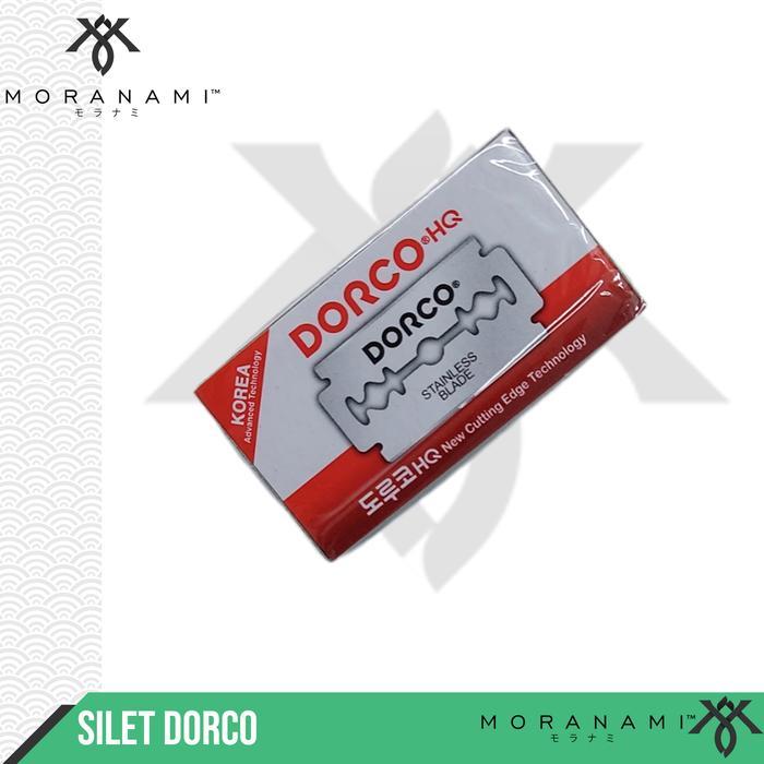jpbrari- Silet Dorco Silet Cukur Jenggot Rambut Pisau Silet Cukur Tajam