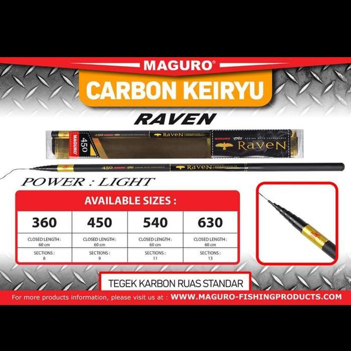 POLE / TEGEK MAGURO RAVEN 360cm