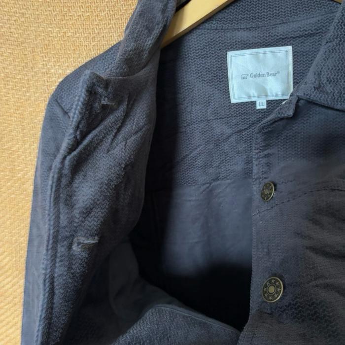 Golden Bear Buttoned Woolen Jacket Man