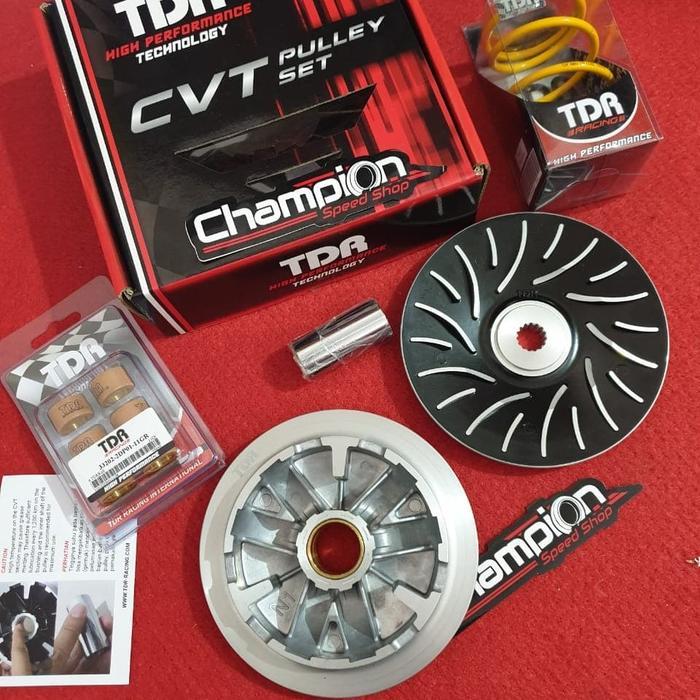 Paket Upgrade Pulley Cvt Rumah Roller Tdr Yamaha Nmax