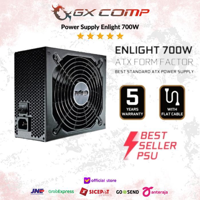 ENLIGHT BLACK SILVER 750W 80+ BRONZE - PSU 750 WATT