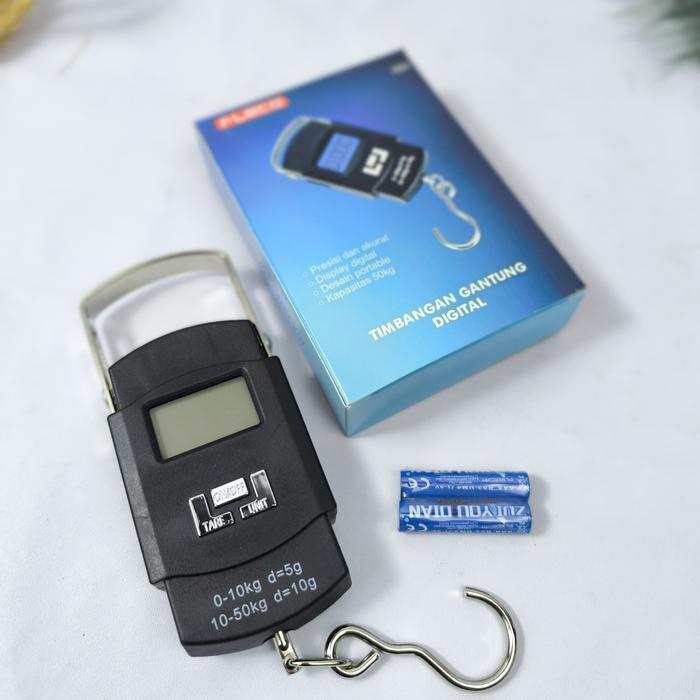 TIMBANGAN GANTUNG DIGITAL 50KG TIMBANGAN KOPER ELEKTRIK 50 KG HANGING SCALE TIMBANGAN GANTUNG SAKU