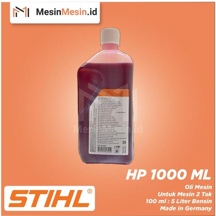 OLI STIHL UNTUK MESIN 2 TAK 1 LITER