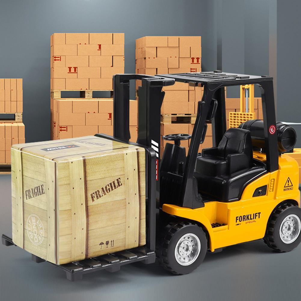 Forklift Friction Toy Vehicle Mini Engineering Car Interactive Children's Toy