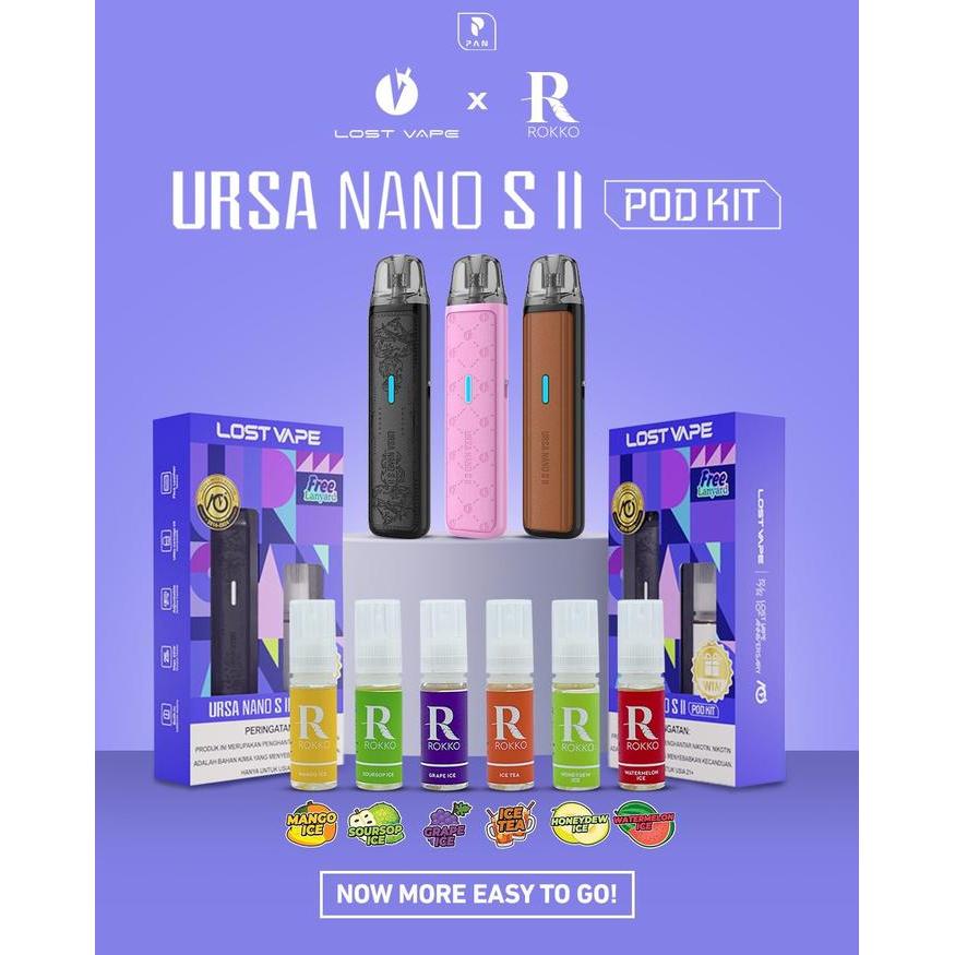 URSA NANO S II + EONA 15ML BUNDLE AUTHENTIC 100% / URSA NANO S 2