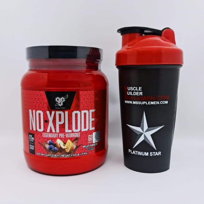 swme- No Xplode Bsn 60 Servings N.O. Explode Pre Workout 60Servings Serv Serving Suplemen