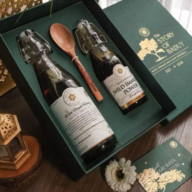 GIFT Oh Honey Story of Baduy Series - Hampers Premium Set Madu Hutan Murni Asli Oh,Honey - Healthy