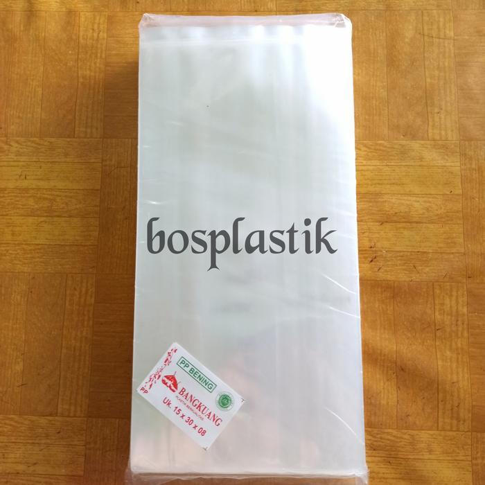klpu- Pp Tebal 08 Uk 15X30(1 Kg) Plastik Snack