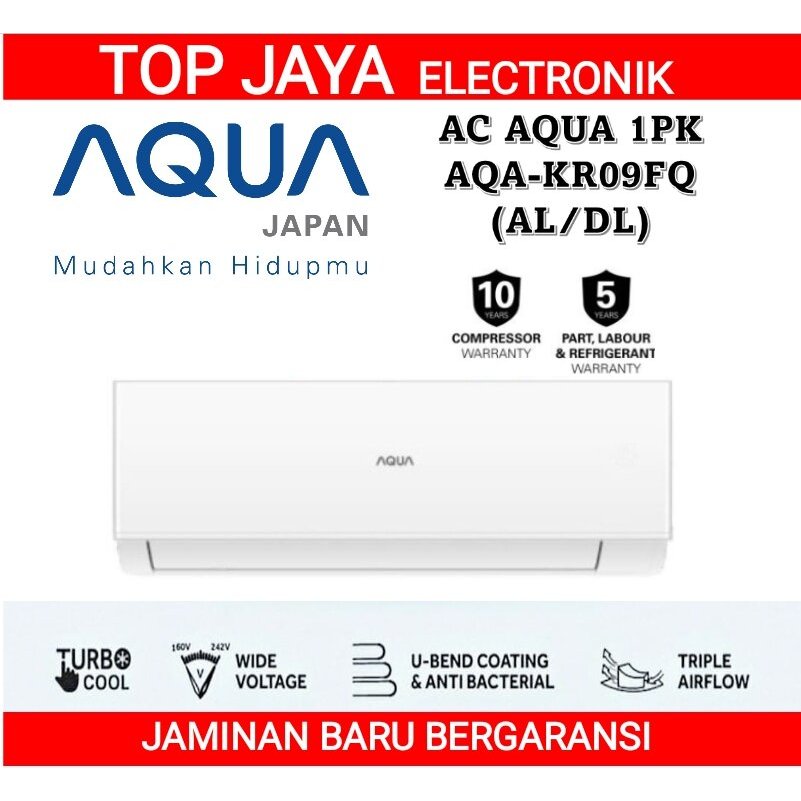 AC AQUA 1PK/AQUA AC 1PK BARU BERGARANSI RESMI