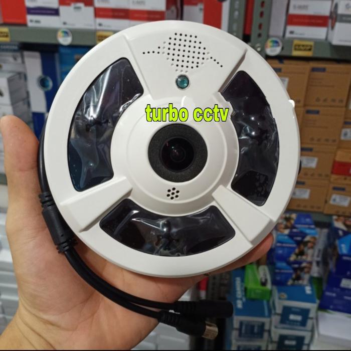 Camera Cctv 3D Panoramic Camera Ahd 360 Derajat Full Hd 3 Mp