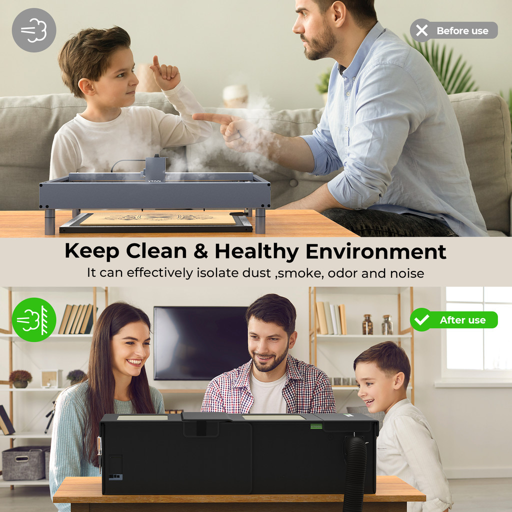 Xtool Enclosure For D1/D1 Pro Laser Engravers Laser Cutter Engraving