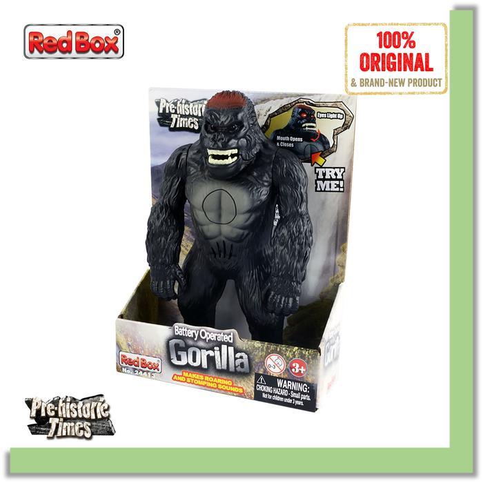 Red Box Toys Pre-Historic Times Gorilla Battery Operated Gorila RedBox