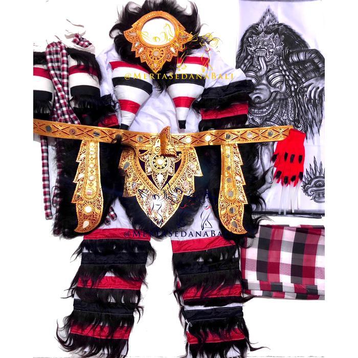 Kostum Tari Rangda Full Set Khas Bali