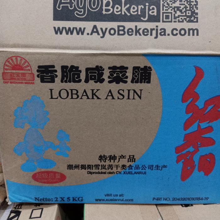 87ekcr- Caipo Asin/ Lobak Asin/Caipo Lidah 500Gr