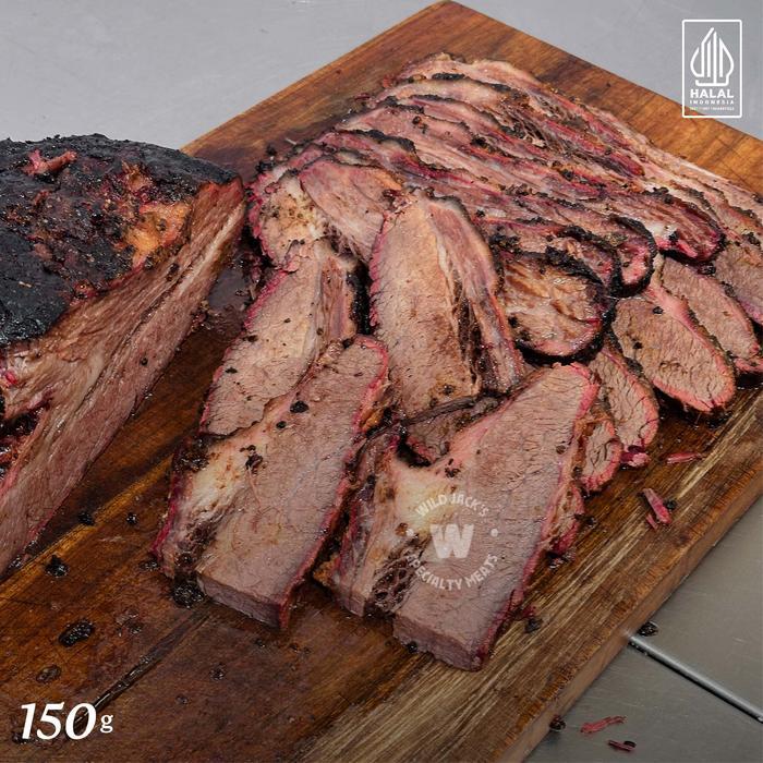 Smoked Wagyu Brisket / Wagyu Beef Brisket / Daging Asap Wagyu / Texas Style Brisket / Wild Jack's