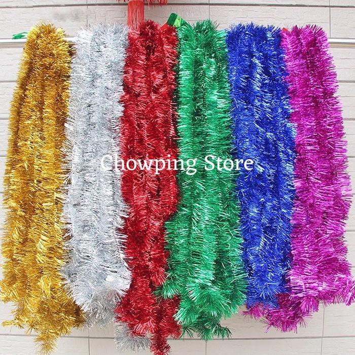 ] Slinger / Tinsel / Slinger Natal / Hiasan Natal Slinger Biru