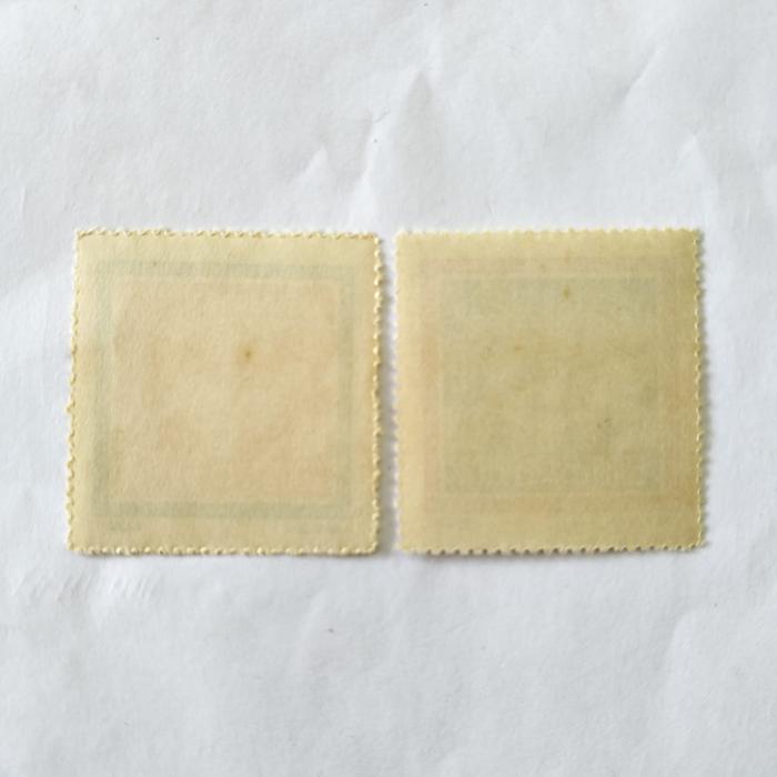 Perangko China Kuno C 7 2500 5000 Yuan 1950 Mint Set Lengkap 2 Lbr