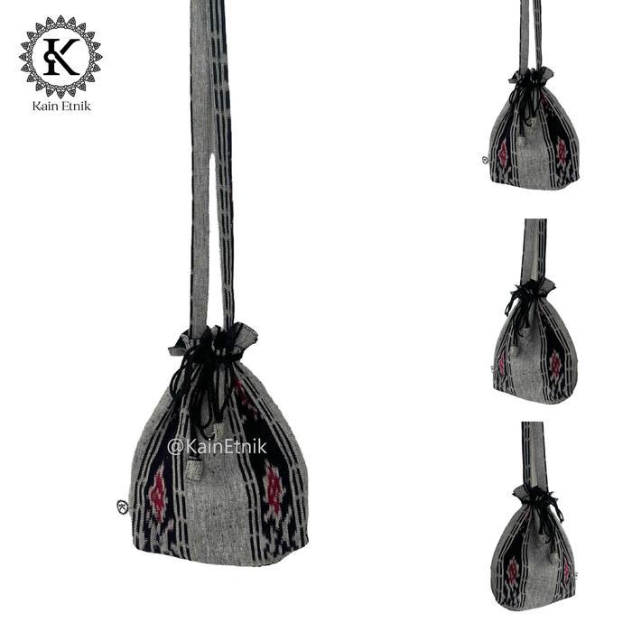 Tas Selempang Tenun Serut - Tas Serut Tenun - Kain Etnik