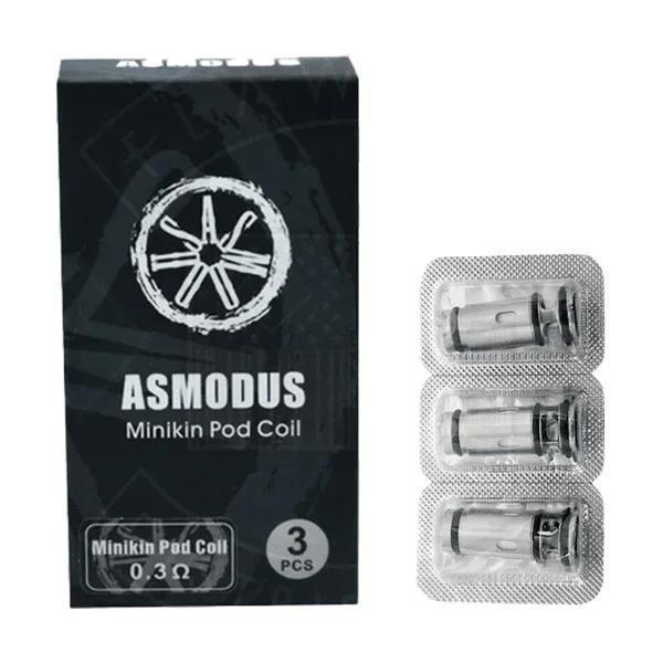 COIL ASMODUS MINIKIN POD 0.3 OHM 0.8 OHM AUTHENTIC 100%