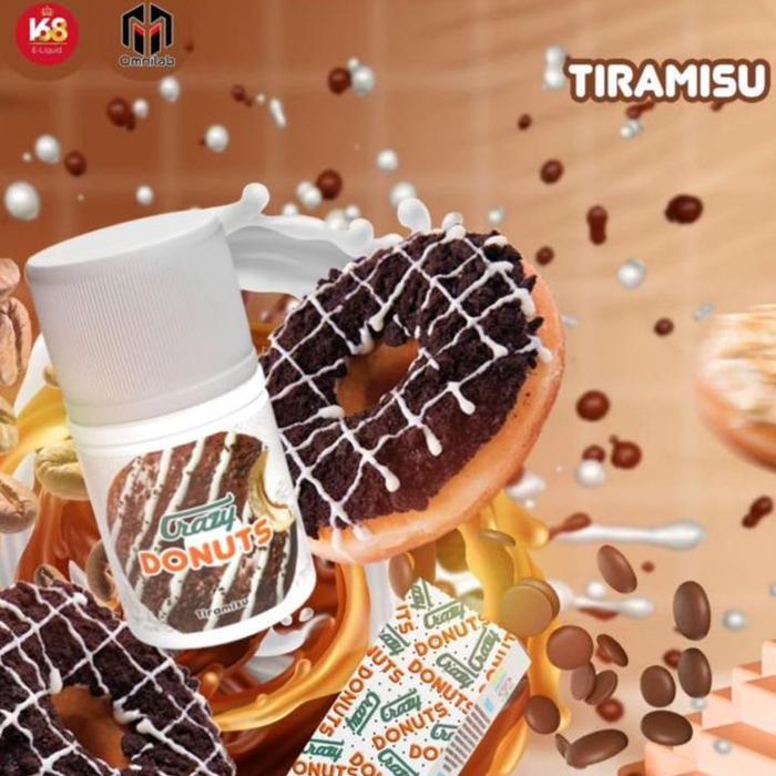 CRAZY DONUTS TIRAMISU FREEBASE 60ML BY OMNILABS