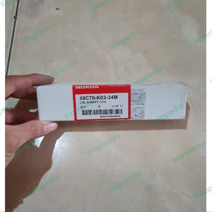 Lem Gasket Packing Paking Bak Carter Karter Original Honda
