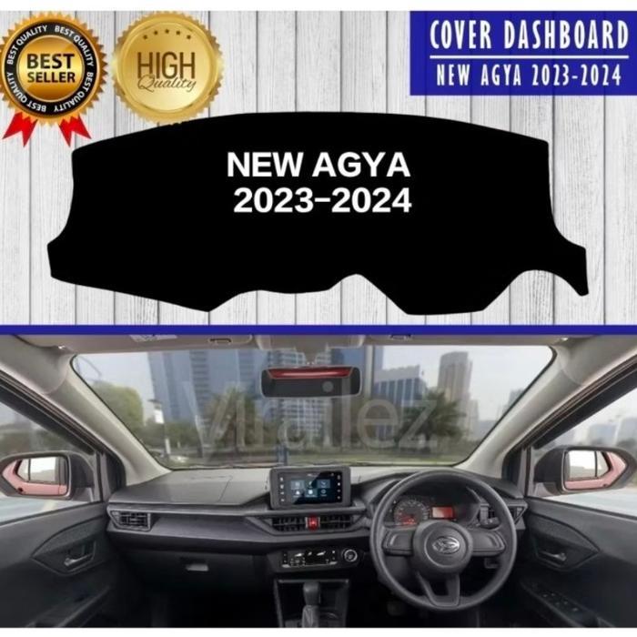 Cover Dashboard Mobil Alas Dasbor New Agya 2023-2024 Pelindung Dasbor Car