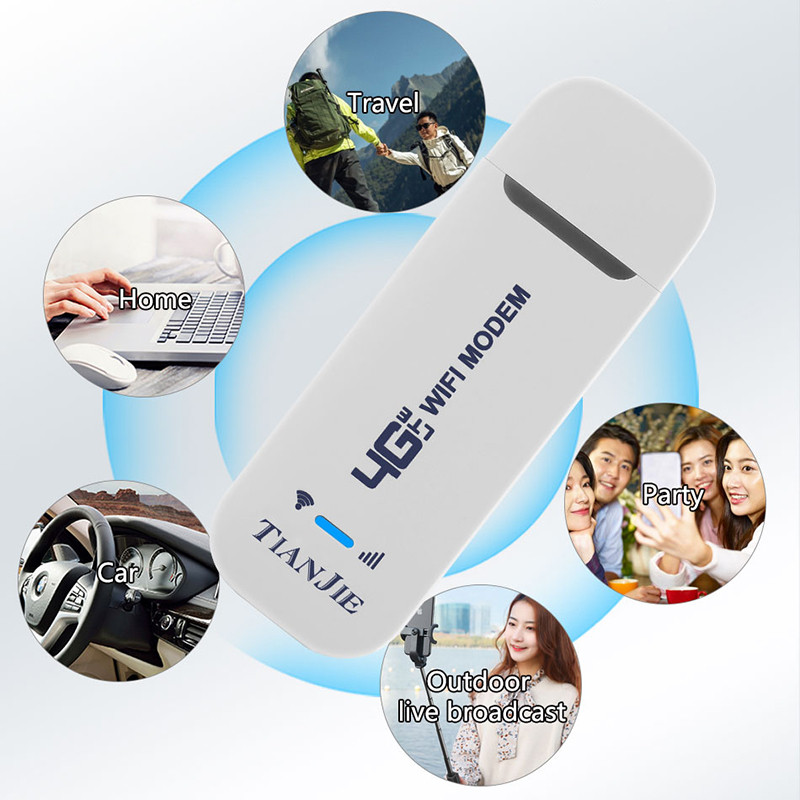 Tianjie Arrival 4G Usb Wifi Modem Cat4 150Mbps Qualcomm Chipset