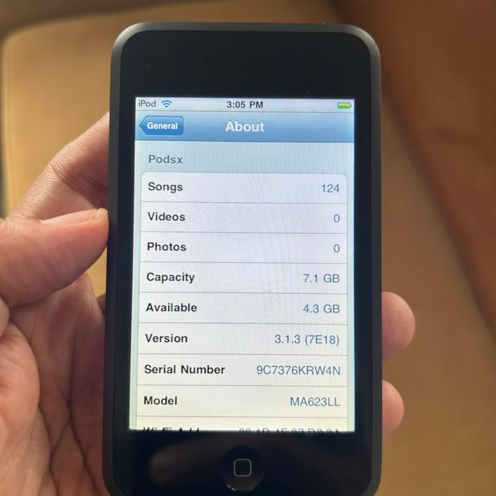 Ipod Touch Gen 1 Wolfson Mulus