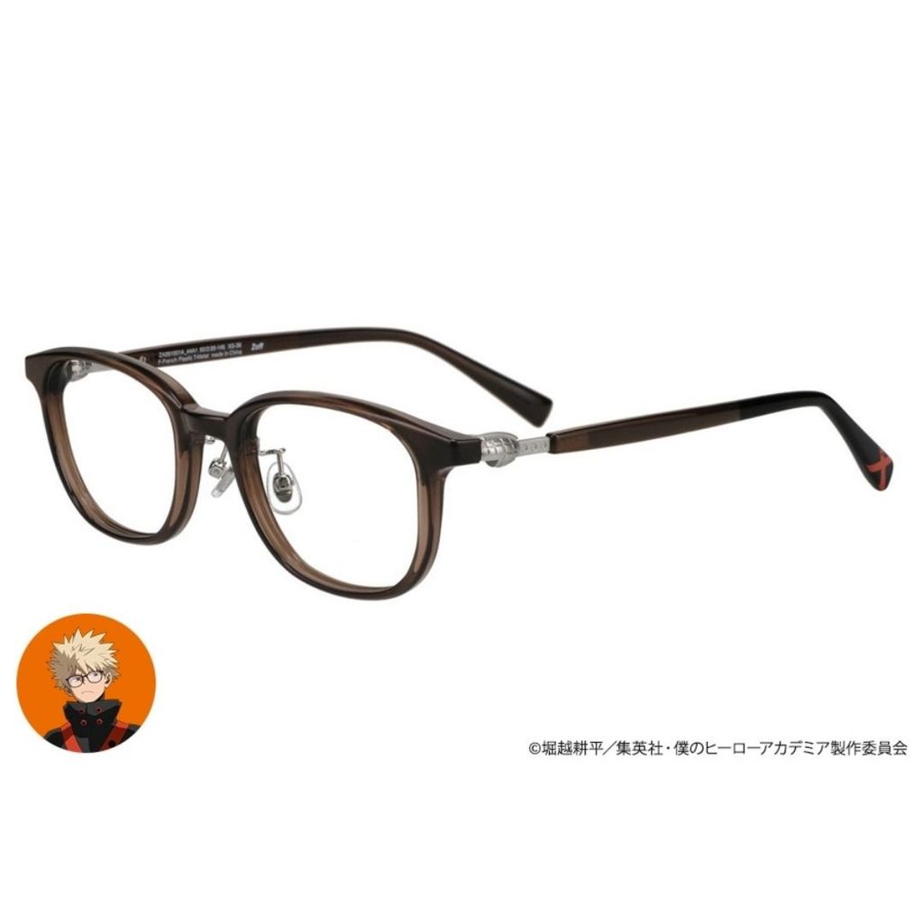 [PO] Kacamata My Hero Academia Katsuki Bakugo Model Zoff Kolaborasi Resmi POTJ [WAJIB TANYAKAN STOCK