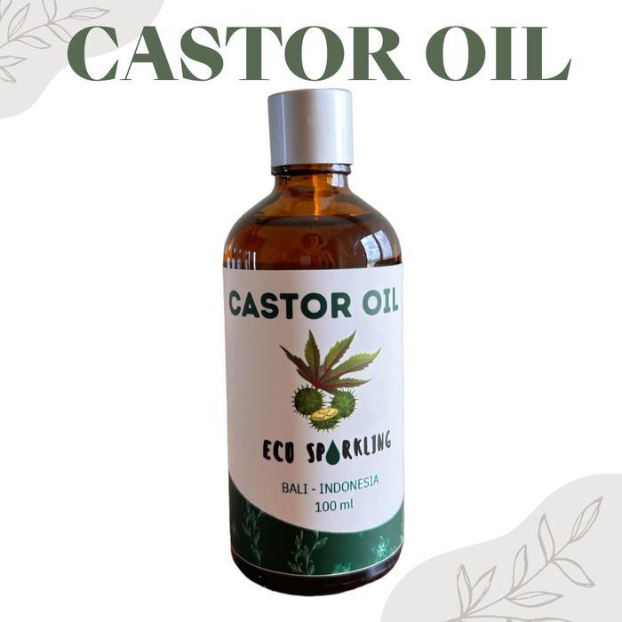 BERKUALITAS Ecosparkling Castor Oil/Pure Castor Oil/Minyak Jarak 100ml