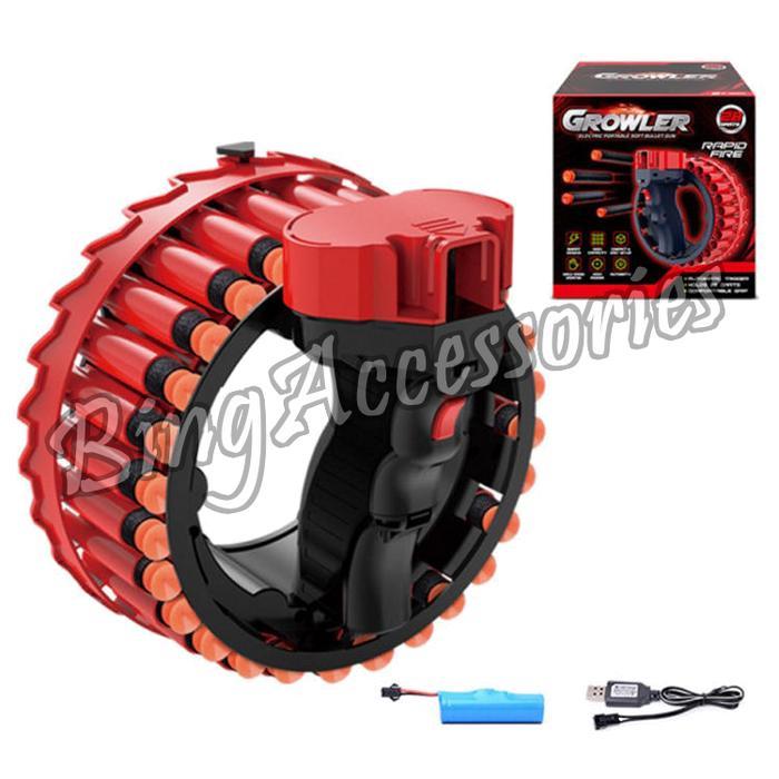 SALE Mainan Tembak Tembakan Growler Peluru Soft Mirip NERF HM0458 Termurah