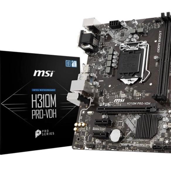 Paket i7 8700 gen 8th MSI H310m