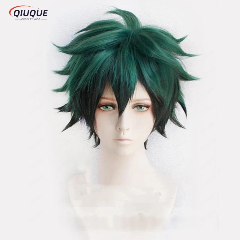 Anime Cosplay Izuku Midoriya Wig Boku No Hero Academia Academy Cosplay Hair Izuku Midoriya Deku Wigs