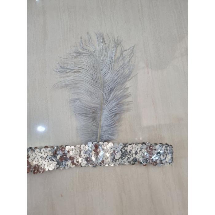 RELIGBANGET- Ikatan Bulu Di Kepala/Hiasan Kepala Bulu Ayam Hiasan