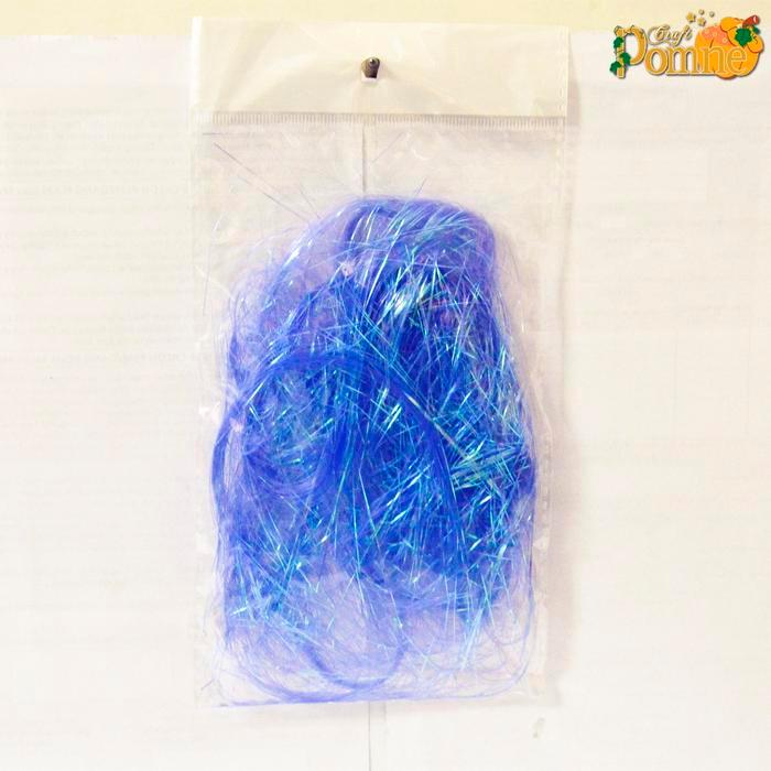 Straw Blue - Rumbai-rumbai (Hiasan Pohon Natal)