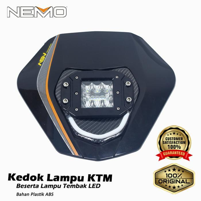 NEMO Kedok Lampu Proyector Plus Neon Tipe KTM Duke