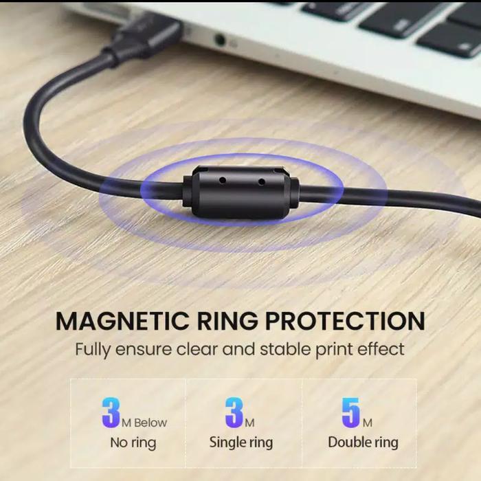 LINER- Ugreen Kabel Printer Scanner Usb 2.0 / Usb 3.0 Male To Usb Type B Male