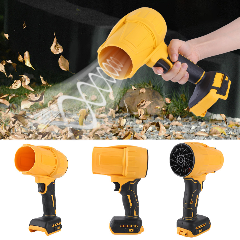 20V Electric Brushless Air Blower Heat Resist Cordless Turbo Jet Fan Wear Resist Violent Fan Dryer