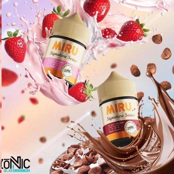 MIRU SIGNATURE SERIES RABBIT CRUNCH 60ML BY JOZOJO