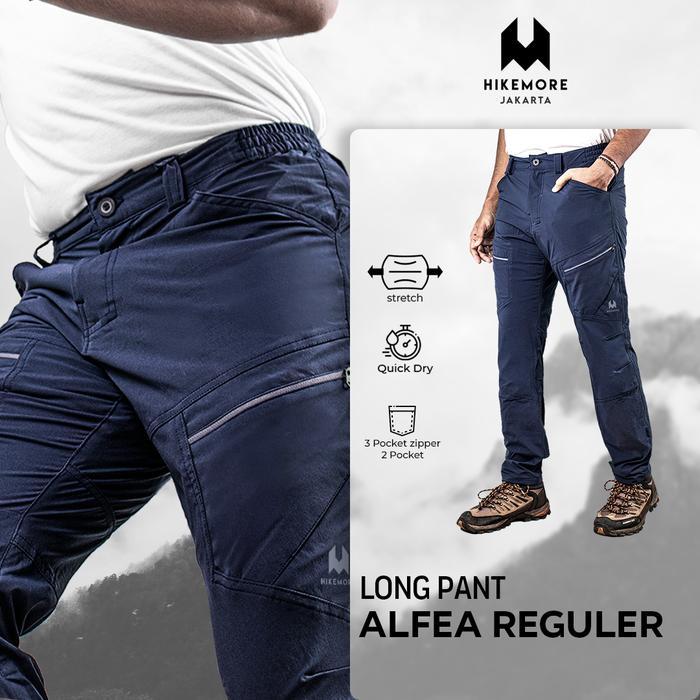 Eiger Aoki - Celana Panjang Pria Gunung Outdoor Alfea Reguler Original