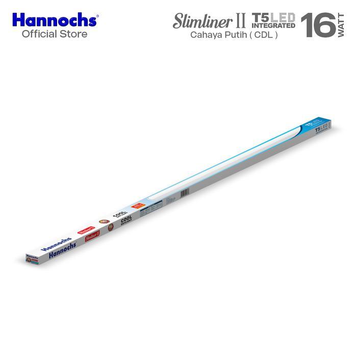 siy4- Hannochs Lampu Neon Led Slimliner Ii T5 Led 16 Watt Cahaya Putih (T)