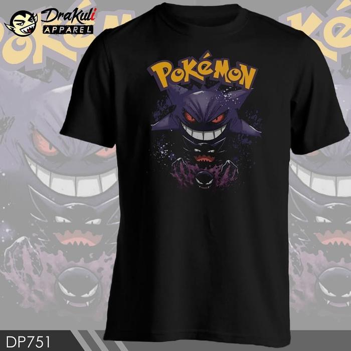 T SHIRT DP751 - GASTLY EVOLUTION