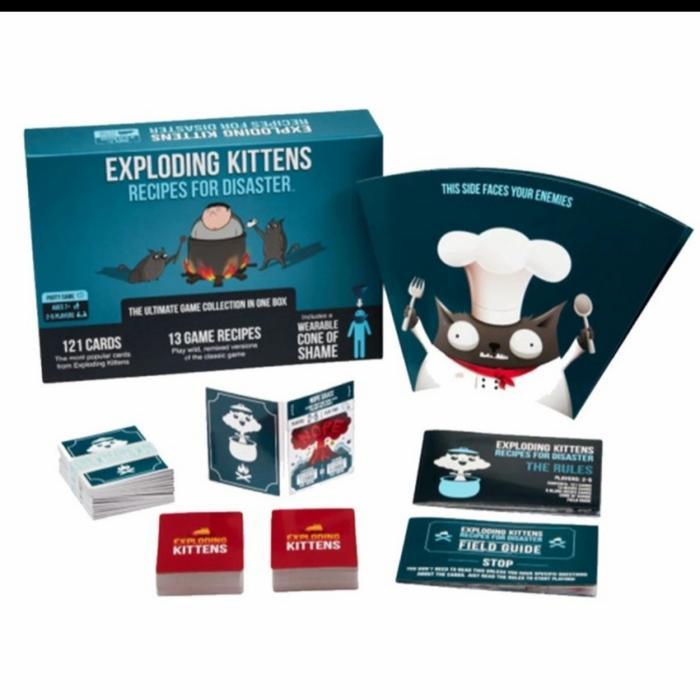 4606- Exploding Kittens Recipes For Disaster Board Game Card Games