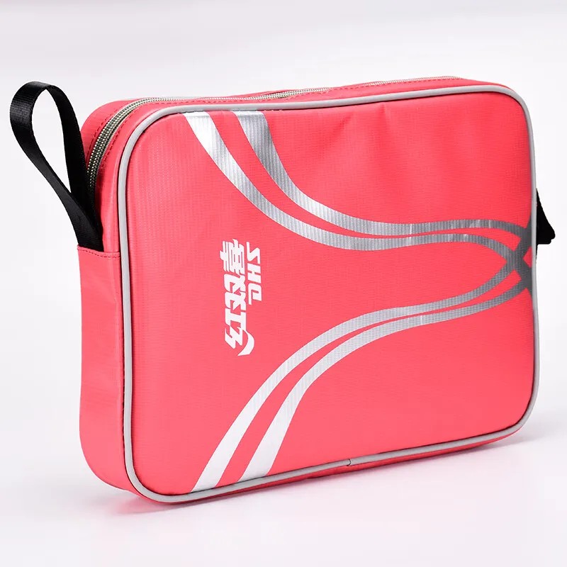 1 Pcs Original Dhs Rc530 Table Tennis Racket Bag Big Capa Waterproof Ping Pong Bat Protection Case