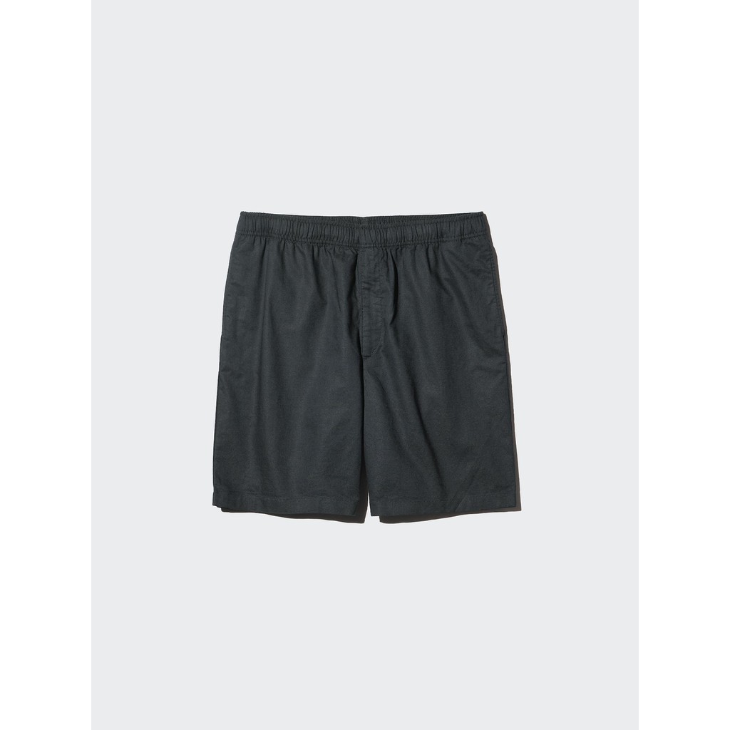 Uniqlo Celana Pendek Rileks Linen Blend