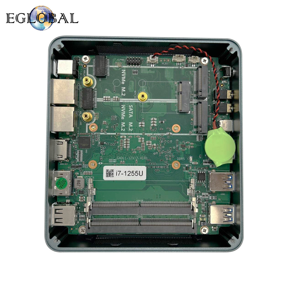 Eglobal Gaming Mini Pc Intel 12Th Gen I7 Max 64G Ddr5 Ram Max 2Tb
